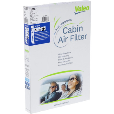 Valeo Filter, Innenraumluft VALEO PROTECT 715727 Valeo Filter, Innenraumluft VALEO PROTECT 715727