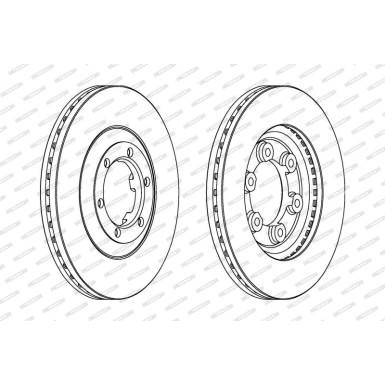 Bremsscheibe DDF693 Bremsscheibe DDF693