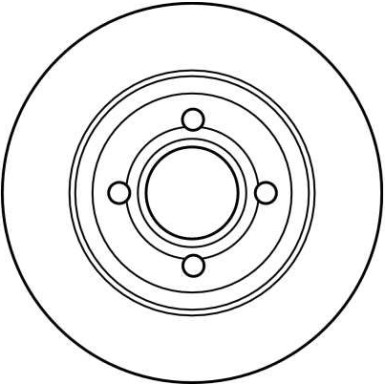 TRW Bremsscheibe DF2597 TRW Bremsscheibe DF2597