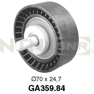 NTN-SNR Umlenk-/Führungsrolle, Keilrippenriemen GA359.84