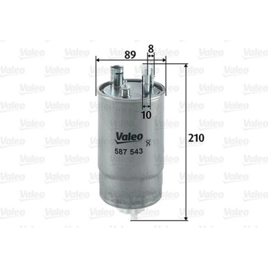Valeo Kraftstofffilter 587543