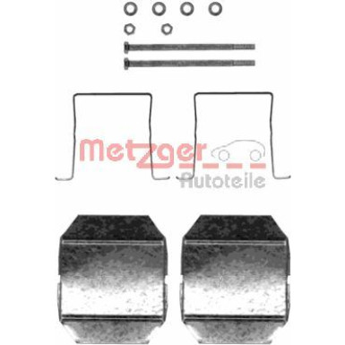 Metzger Zubehörsatz, Scheibenbremsbelag 109-1237