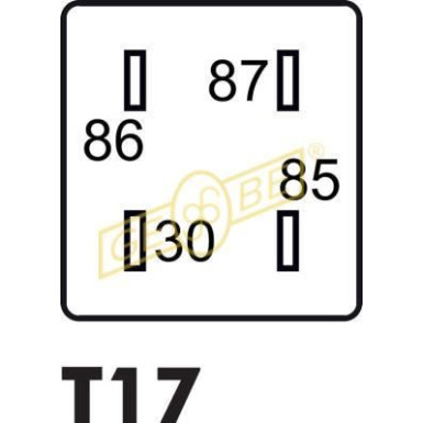 GEBE Relais, Arbeitsstrom 9 9364 1