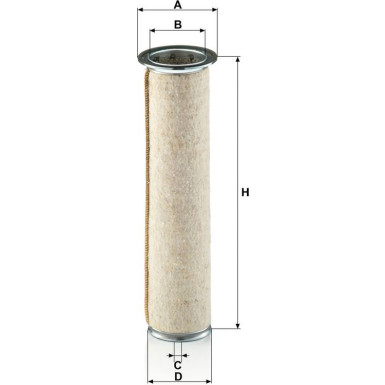 Sekundärluftfilter CF 922 Sekundärluftfilter CF 922