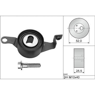 Spannrolle, Zahnriemen 531 0225 10 Spannrolle, Zahnriemen 531 0225 10