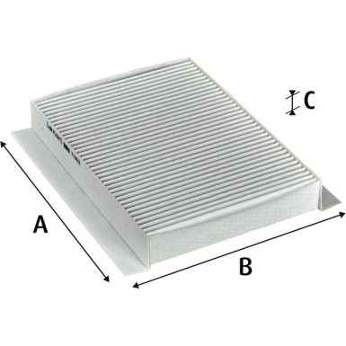 Valeo Filter, Innenraumluft VALEO ESSENTIAL 715809