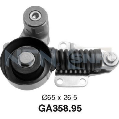 NTN-SNR Spannrolle, Keilrippenriemen GA358.95