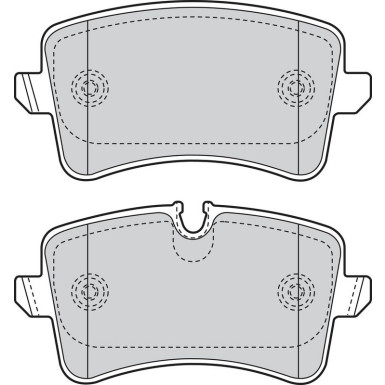 Valeo Bremsbelagsatz, Scheibenbremse ESSENTIAL 302157