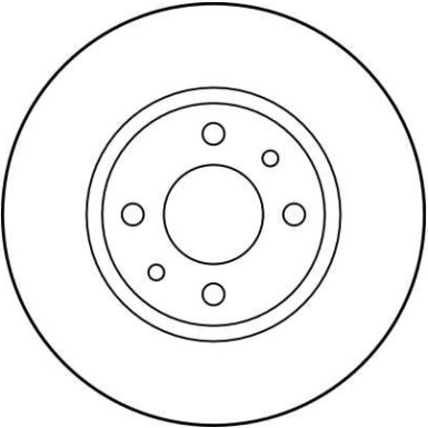 TRW Bremsscheibe DF2686 TRW Bremsscheibe DF2686