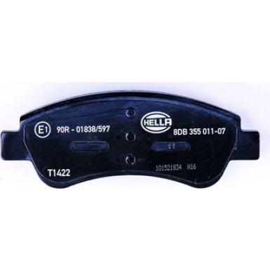 Hella Bremsbelagsatz, Scheibenbremse 8DB 355 011-071