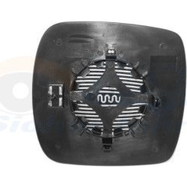 Van Wezel 2 x VAN WEZEL Spiegelglas, Außenspiegel HAGUS 4312839
