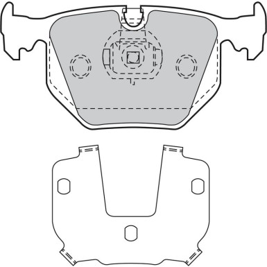 Valeo Bremsbelagsatz, Scheibenbremse 598580 Valeo Bremsbelagsatz, Scheibenbremse 598580