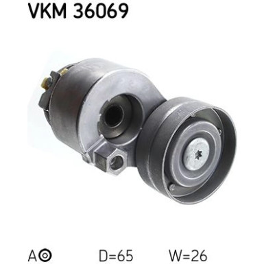 Spannrolle, Keilrippenriemen VKM 36069 Spannrolle, Keilrippenriemen VKM 36069