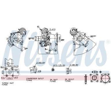 Nissens Turbolader 93278