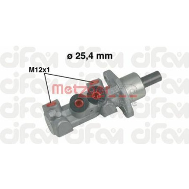 Metzger Hauptbremszylinder CIFAM 202-451