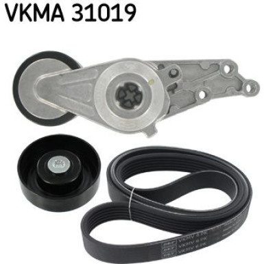 SKF Keilrippenriemensatz VKMA 31019