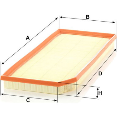 MANN-FILTER C 41 002 Luftfilter MANN-FILTER C 41 002 Luftfilter