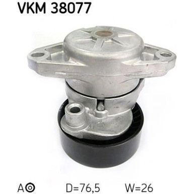SKF Spannrolle, Keilrippenriemen VKM 38077