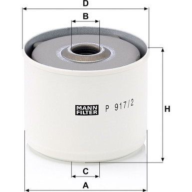 Kraftstofffilter P 917/2 X