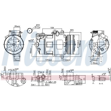 Kompressor, Klimaanlage 89422 Kompressor, Klimaanlage 89422