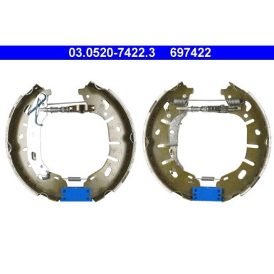 Bremsbackensatz Original ATE TopKit 03.0520-7422.3 Bremsbackensatz Original ATE TopKit 03.0520-7422.3