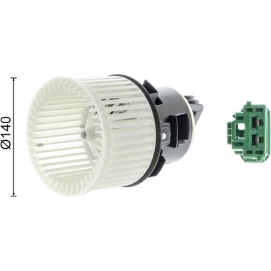 Mahle Innenraumgebläse BEHR Premium Line AB 281 000P