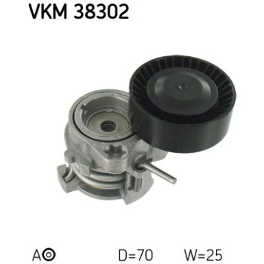Spannrolle, Keilrippenriemen VKM 38302 Spannrolle, Keilrippenriemen VKM 38302