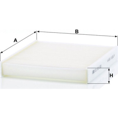 MANN-FILTER CU 22 032 Innenraumfilter, Partikelfilter