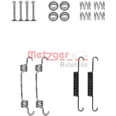 Metzger Zubehörsatz, Feststellbremsbacken 105-0887