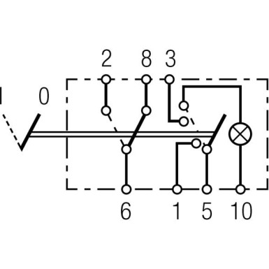 Hella Warnblinkschalter 6HH 004 570-591