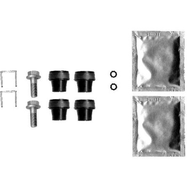 Zubehörsatz, Bremssattel 8DZ 355 201-661 Zubehörsatz, Bremssattel 8DZ 355 201-661
