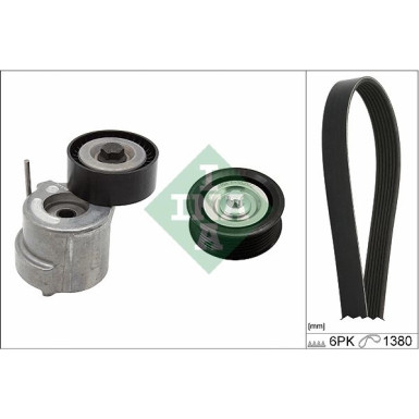 INA Keilrippenriemensatz 529 0303 10