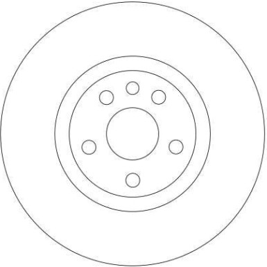 Bremsscheibe DF4257