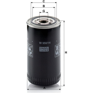 Ölfilter W 950/14
