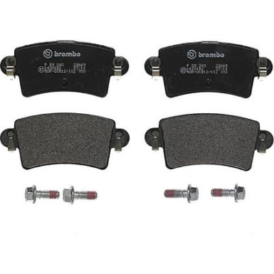 Brembo Bremsbelagsatz, Scheibenbremse PRIME LINE P 59 040 Brembo Bremsbelagsatz, Scheibenbremse PRIME LINE P 59 040