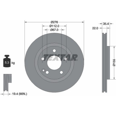 Bremsscheibe 92099603 Bremsscheibe 92099603