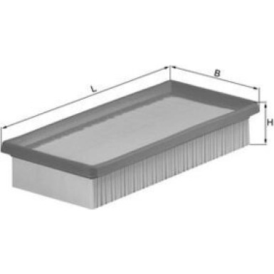 Knecht Luftfilter LX 589