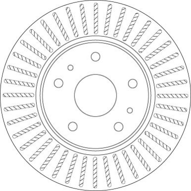 TRW Bremsscheibe DF6684 TRW Bremsscheibe DF6684