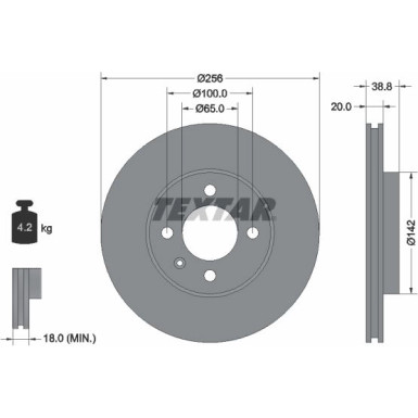 Bremsscheibe 92036803