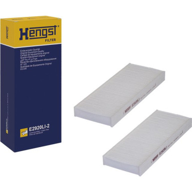 Hengst Filter Filter, Innenraumluft E2920LI-2
