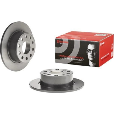 Brembo Bremsscheibe PRIME LINE - UV Coated 08.D616.11