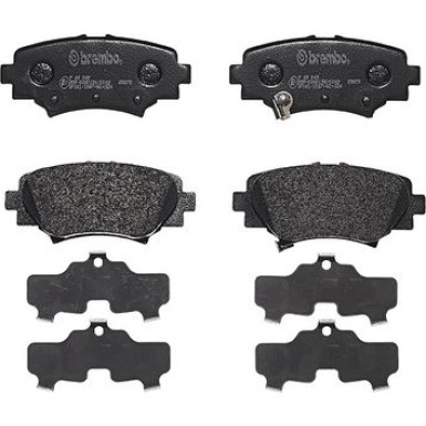 Brembo Bremsbelagsatz, Scheibenbremse PRIME LINE P 49 049 Brembo Bremsbelagsatz, Scheibenbremse PRIME LINE P 49 049