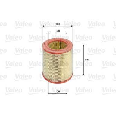 Valeo Luftfilter 585618