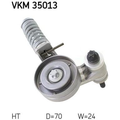 SKF Spannrolle, Keilrippenriemen VKM 35013