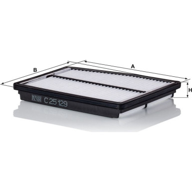 MANN-FILTER C 25 129 Luftfilter