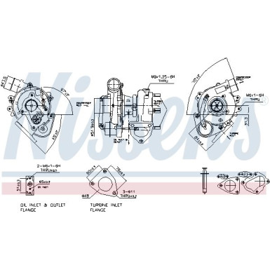 Nissens Turbolader 93067