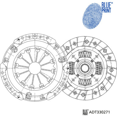 Blue Print Kupplungssatz ADT330271