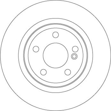 TRW Bremsscheibe DF6634