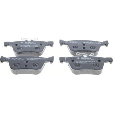 BOSCH Bremsbelagsatz, Scheibenbremse 0 986 494 658 BOSCH Bremsbelagsatz, Scheibenbremse 0 986 494 658