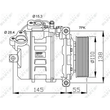 Kompressor, Klimaanlage 32524